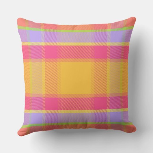 Lovey Plaid MK Kussen (Achterkant)