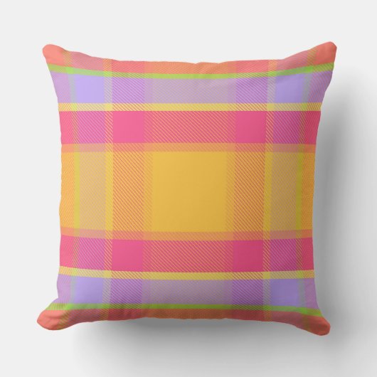 Lovey Plaid MK Kussen (Voorkant)