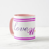 loveyoubaba vader dag mooie mok (Voorkant links)