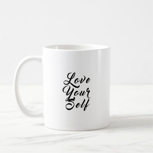 LoveYourSelf Koffiemok (Links)