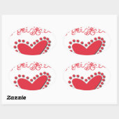 lovie ovale sticker (Vel)