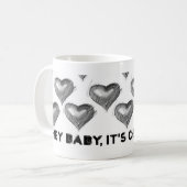 Lovin Coffee Time White 11 oz Classic White Mok (Voorkant links)