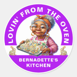 Lovin' From The Oven Ronde Sticker