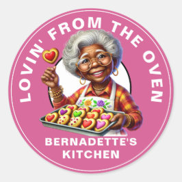 Lovin' From The Oven Ronde Sticker