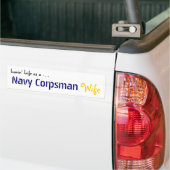 Lovin' Life NAVY Corpsman Bumpersticker (Op Truck)