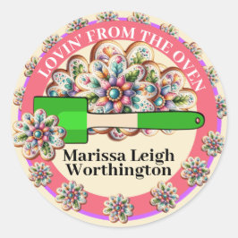 Lovin' van de Oven Food Sticker