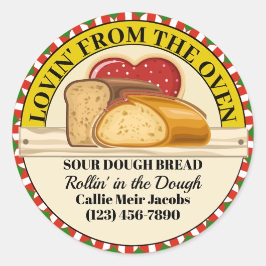 Lovin' van de Oven Food Sticker (Voorkant)