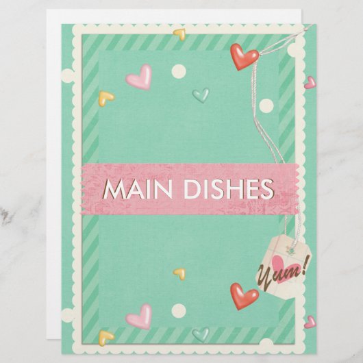 Lovin' van de Oven Recipe Dividers (Voorkant / Achterkant)