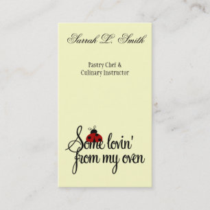 Lovin' van mijn Oven Visitekaartje
