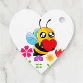 Loving Bee Bedankjes Labels (Achterkant)