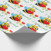 Loving Bee Cadeaupapier (Hoek)