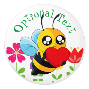 Loving Bee Keramische Knop