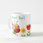 Loving Bee Koffiemok (Voorkant links)