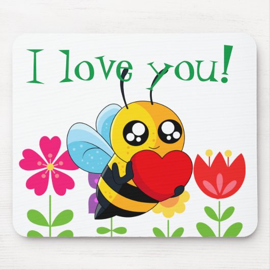 Loving Bee Muismat (Voorkant)