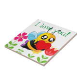 Loving Bee Tegeltje (Zijkant)