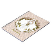 Loving Bride aangepaste bruiloft Notitieboek (Linkerzijde)