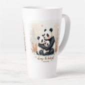 Loving Christmas Mom Mug Latte Mok (Rechterhoek)