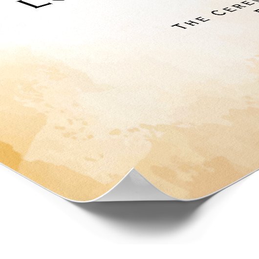 Loving Commitment & Wedding Certificate Poster (Hoek)