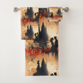 Loving Couple  Bad Handdoek (Insitu)