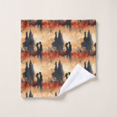 Loving Couple Bad Handdoek (Wasdoekje)