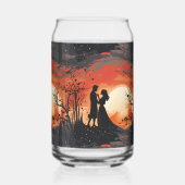 Loving Couple Blikvorm Glas (Links)