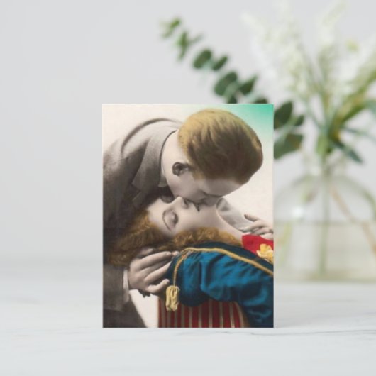 Loving Couple  Briefkaart (Staand voorkant)