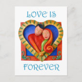 Loving Couple Briefkaart (Voorkant)