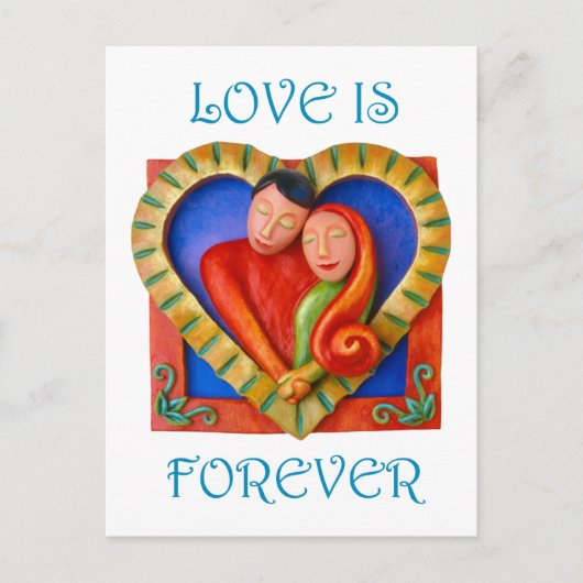 Loving Couple Briefkaart (Voorkant)