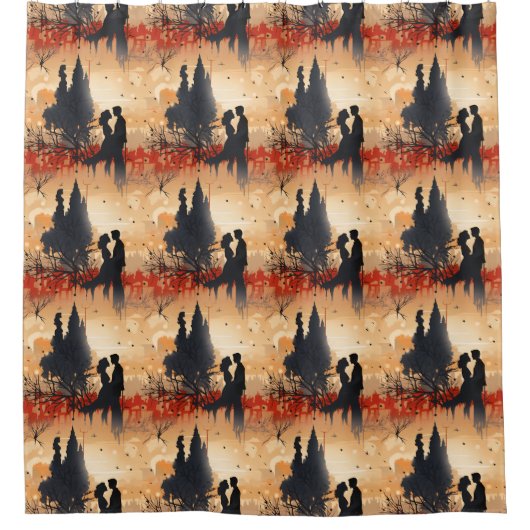 Loving Couple Douchegordijn (Voorkant)