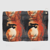 Loving Couple Golfhanddoek (Horizontaal)