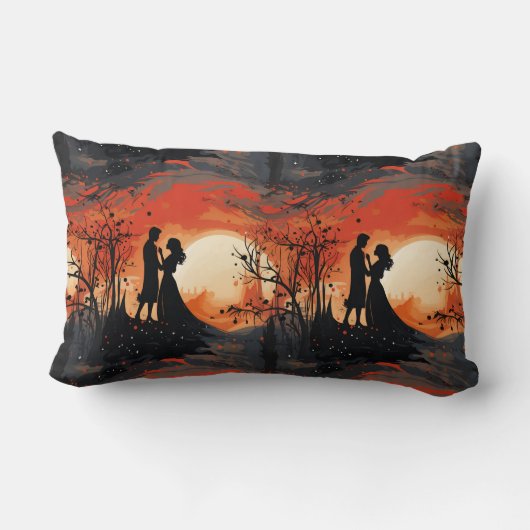 Loving Couple  Kussen (Achterkant)