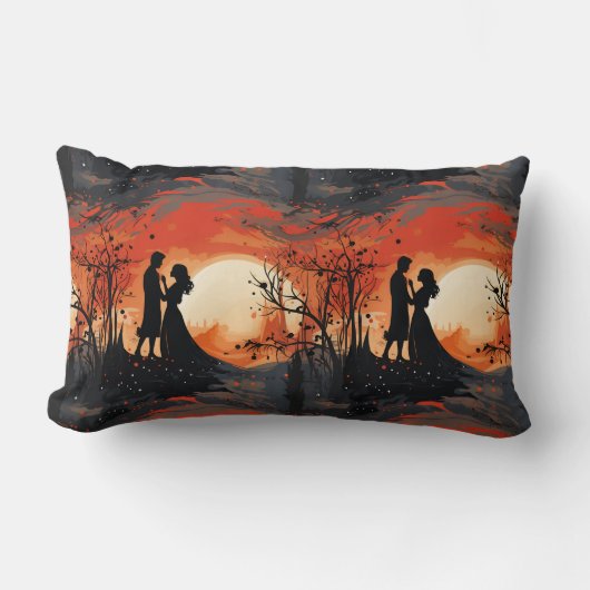 Loving Couple Kussen (Voorkant)