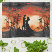 Loving Couple  Theedoek (Gevouwen)