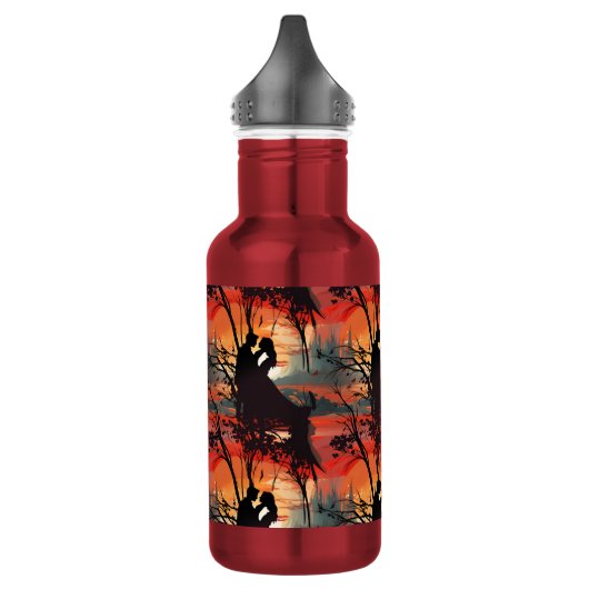 Loving Couple  Waterfles (Links)