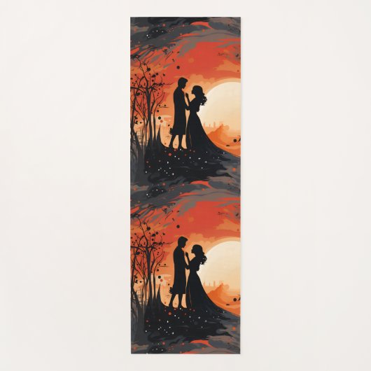 Loving Couple Yogamat (Voorkant)