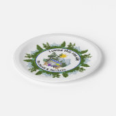 LOVING DIT BUSJE LEVEN gepersonaliseerde caravan c Papieren Bordje (Gekanteld)