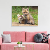 Loving Eyes Canvas Afdruk (Insitu (Woonkamer))