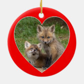 Loving Eyes Valentijn Keramisch Ornament (Achterkant)