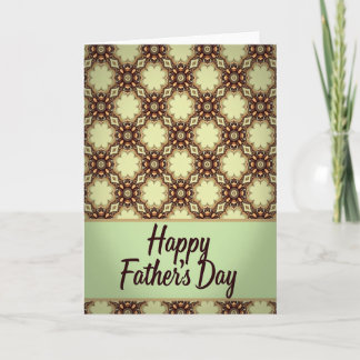 Loving Fathers Day Floral Card Kaart