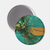 Loving Flowers 2 1/4 inch magneet (Voorkant / Achterkant)