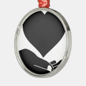 Loving Hand Metalen Ornament (Links)