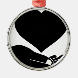 Loving Hand Metalen Ornament