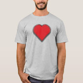 Loving Heart Design T-shirt (Voorkant)