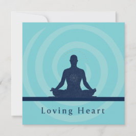Loving Heart – Quiet Intention Kunstkaart Feestdagenkaart