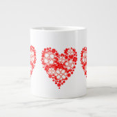 Loving Hearts Giant Coffee Mok (Voorkant)