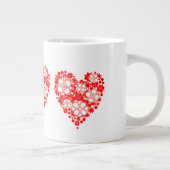 Loving Hearts Giant Coffee Mok (Rechts)
