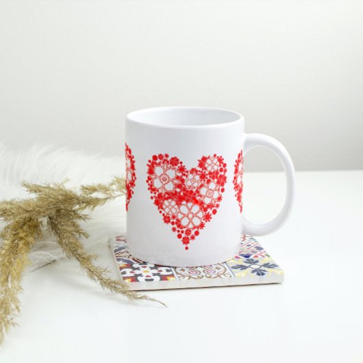 Loving Hearts Giant Coffee Mok