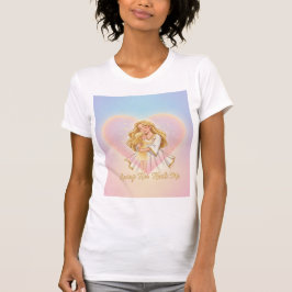 Loving Her Heals Me – Inner Child Reunion Art T-shirt