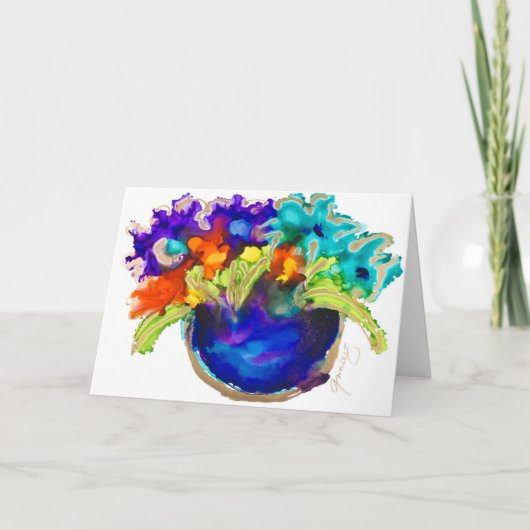 Loving Herinnering blanco briefkaart (Voorkant)