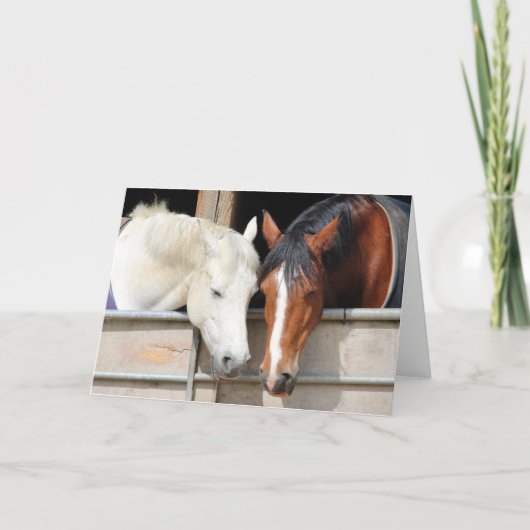 Loving Horses Kaart (Voorkant)